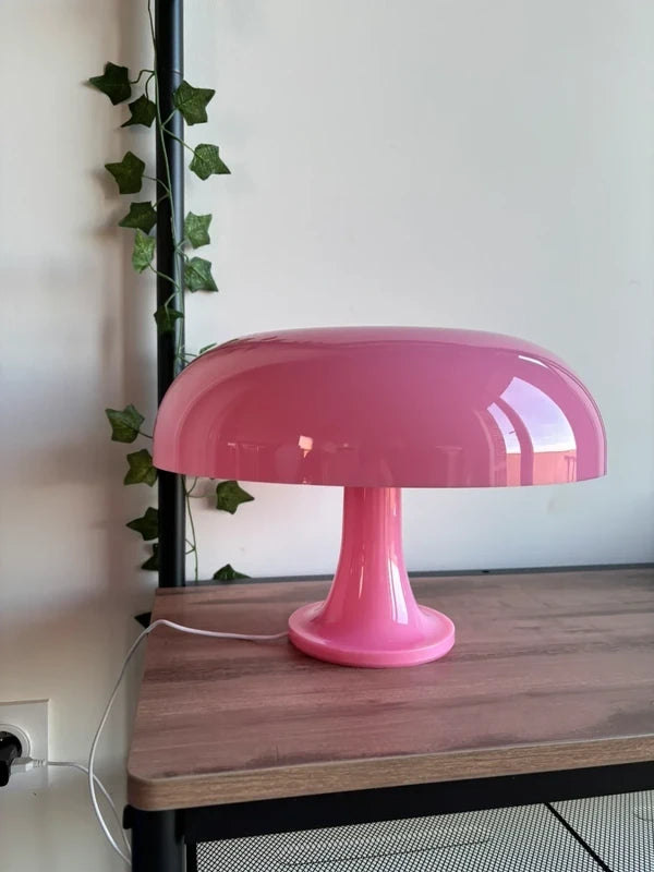 Lampe Mushroom Rose — Maison Badou