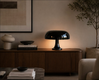 Lampe Mushroom Noire