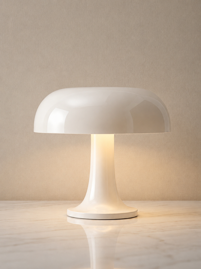 Lampe Mushroom Blanche