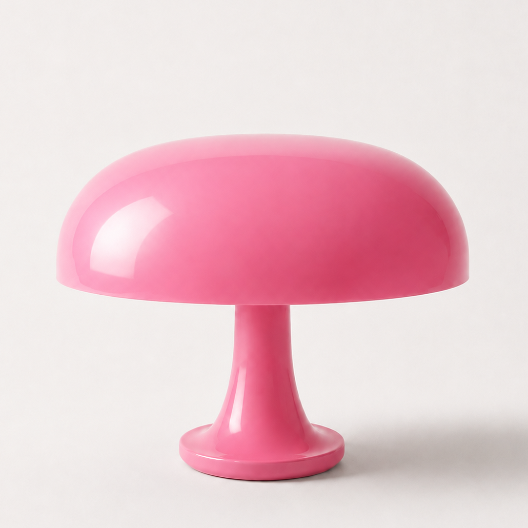 Lampe Mushroom Rose