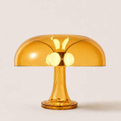 Lampe Mushroom Transparente Jaune