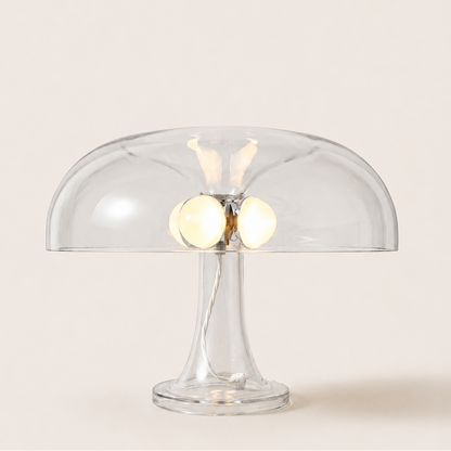 Lampe Mushroom Transparente